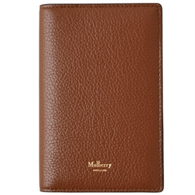 Mulberry Passport Cover Two Tone Oak 